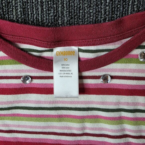 Gymboree Girls Size 9/10 Lot Of Winter Holiday Clothing Skirt Jeans Tops Red - Picture 5 of 16